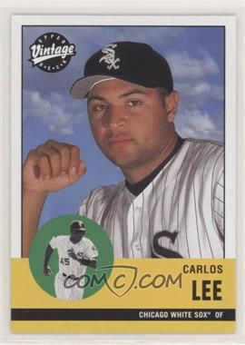 2001 Upper Deck Vintage - [Base] #136 - Carlos Lee