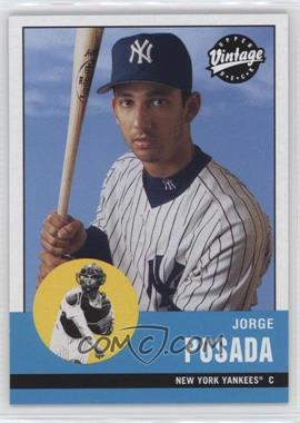 2001 Upper Deck Vintage - [Base] #154 - Jorge Posada