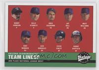 2000 Diamondbacks Lineup