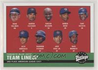 2000 Blue Jays Lineup