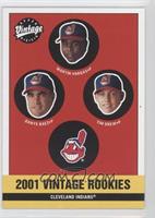 Indians Rookies (Danys Baez, Tim Drew, Martin Vargas)