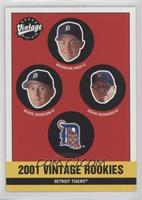 Tigers Rookies (Brandon Inge, Mark J. Johnson, Adam Bernero)