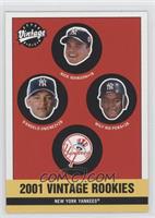 Yankees Rookies (Nick Johnson, D'Angelo Jimenez, Wily Mo Pena)