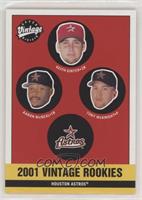 Astros Rookies (Keith Ginter, Tony McKnight, Aaron McNeal)