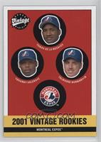 Expos Rookies (Yohanny Valera, Talmadge Nunnari)