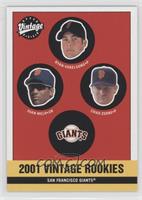 Giants Rookies (Ryan Vogelsong, Juan Melo, Chad Zerbe)
