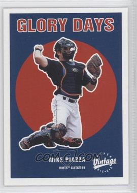 2001 Upper Deck Vintage - Glory Days #G10 - Mike Piazza