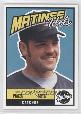 2001 Upper Deck Vintage - Matinee Idols #M5 - Mike Piazza