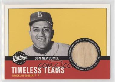 2001 Upper Deck Vintage - Timeless Teams Bats #BK-DN - Don Newcombe