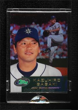 2001 eTopps - [Base] #76 - Kazuhiro Sasaki [Uncirculated]