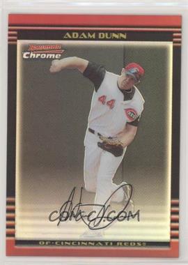 2002 Bowman Chrome - [Base] - Refractor #1 - Adam Dunn /500