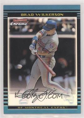 2002 Bowman Chrome - [Base] - Refractor #189 - Brad Wilkerson /500