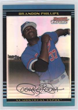 2002 Bowman Chrome - [Base] - Refractor #338 - Brandon Phillips /500