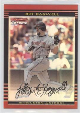 2002 Bowman Chrome - [Base] - Refractor #45 - Jeff Bagwell /500