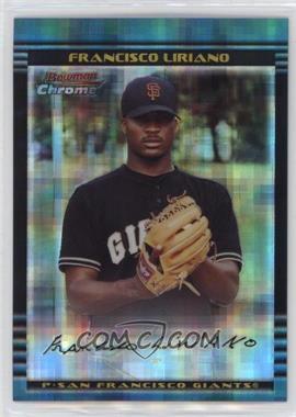 2002 Bowman Chrome - [Base] - X-Fractor #174 - Francisco Liriano /250