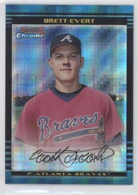 2002 Bowman Chrome - [Base] - X-Fractor #231 - Brett Evert /250