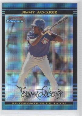 2002 Bowman Chrome - [Base] - X-Fractor #250 - Jimmy Alvarez /250