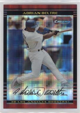 2002 Bowman Chrome - [Base] - X-Fractor #31 - Adrian Beltre /250