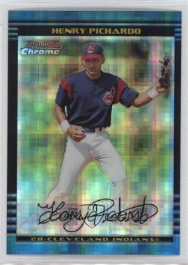 2002 Bowman Chrome - [Base] - X-Fractor #327 - Henry Pichardo /250