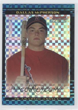 2002 Bowman Chrome Draft Picks & Prospects - [Base] - X-Fractor #BDP112 - Dallas McPherson /150