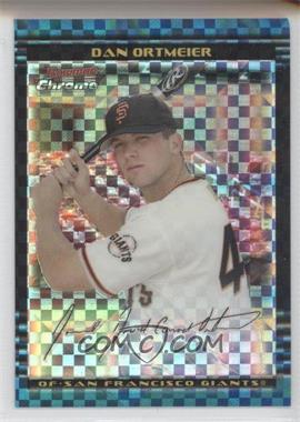 2002 Bowman Chrome Draft Picks & Prospects - [Base] - X-Fractor #BDP12 - Daniel Ortmeier /150