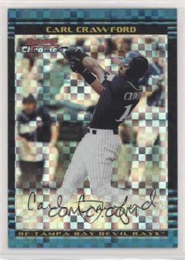 2002 Bowman Chrome Draft Picks & Prospects - [Base] - X-Fractor #BDP139 - Carl Crawford /150