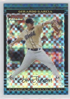 2002 Bowman Chrome Draft Picks & Prospects - [Base] - X-Fractor #BDP145 - Gerardo Garcia /150