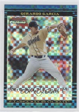 2002 Bowman Chrome Draft Picks & Prospects - [Base] - X-Fractor #BDP145 - Gerardo Garcia /150