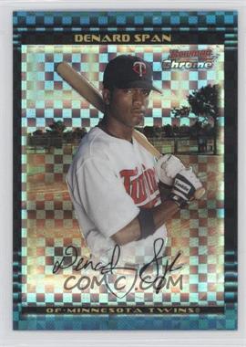 2002 Bowman Chrome Draft Picks & Prospects - [Base] - X-Fractor #BDP20 - Denard Span /150