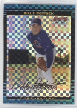 2002 Bowman Chrome Draft Picks & Prospects - [Base] - X-Fractor #BDP21 - Billy Petrick /150