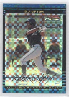 2002 Bowman Chrome Draft Picks & Prospects - [Base] - X-Fractor #BDP99 - B.J. Upton /150