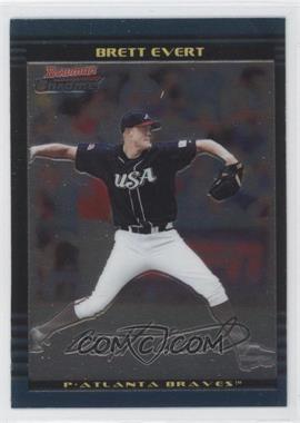 2002 Bowman Chrome Draft Picks & Prospects - [Base] #BDP123 - Brett Evert