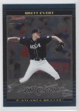 2002 Bowman Chrome Draft Picks & Prospects - [Base] #BDP123 - Brett Evert