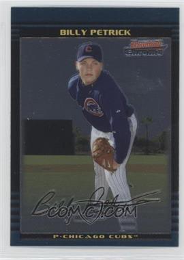 2002 Bowman Chrome Draft Picks & Prospects - [Base] #BDP21 - Billy Petrick