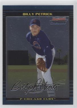 2002 Bowman Chrome Draft Picks & Prospects - [Base] #BDP21 - Billy Petrick
