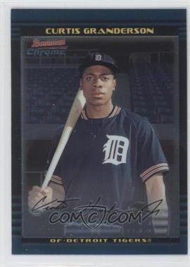 2002 Bowman Chrome Draft Picks & Prospects - [Base] #BDP71 - Curtis Granderson