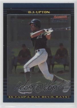 2002 Bowman Chrome Draft Picks & Prospects - [Base] #BDP99 - B.J. Upton