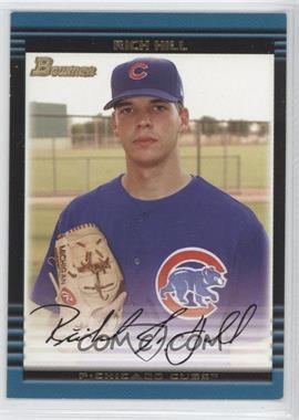 2002 Bowman Draft Picks & Prospects - [Base] #BDP98 - Rich Hill