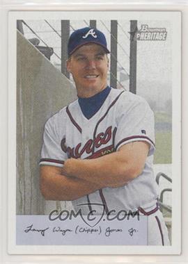 2002 Bowman Heritage - [Base] #107 - Chipper Jones