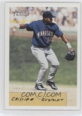 2002 Bowman Heritage - [Base] #303 - Cristian Guzman