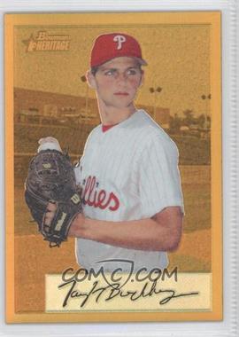 2002 Bowman Heritage - Chrome Refractors - Gold #6BHC - Taylor Buchholz /175