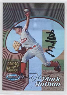 2002 Bowman's Best - [Base] - Red #106 - Autograph - Mark Outlaw