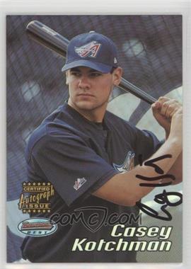 2002 Bowman's Best - [Base] #141 - Autograph - Casey Kotchman