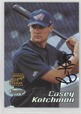 2002 Bowman's Best - [Base] #141 - Autograph - Casey Kotchman