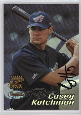2002 Bowman's Best - [Base] #141 - Autograph - Casey Kotchman