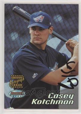 2002 Bowman's Best - [Base] #141 - Autograph - Casey Kotchman