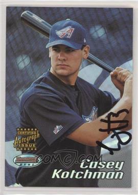 2002 Bowman's Best - [Base] #141 - Autograph - Casey Kotchman