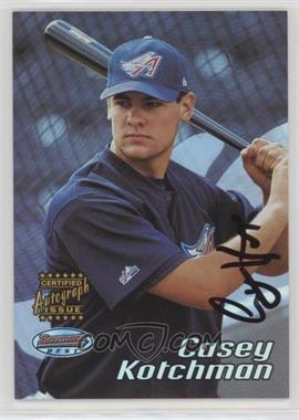 2002 Bowman's Best - [Base] #141 - Autograph - Casey Kotchman