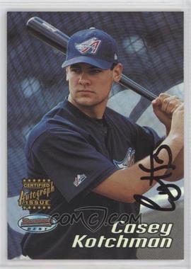 2002 Bowman's Best - [Base] #141 - Autograph - Casey Kotchman