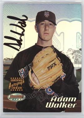 2002 Bowman's Best - [Base] #142 - Autograph - Adam Walker